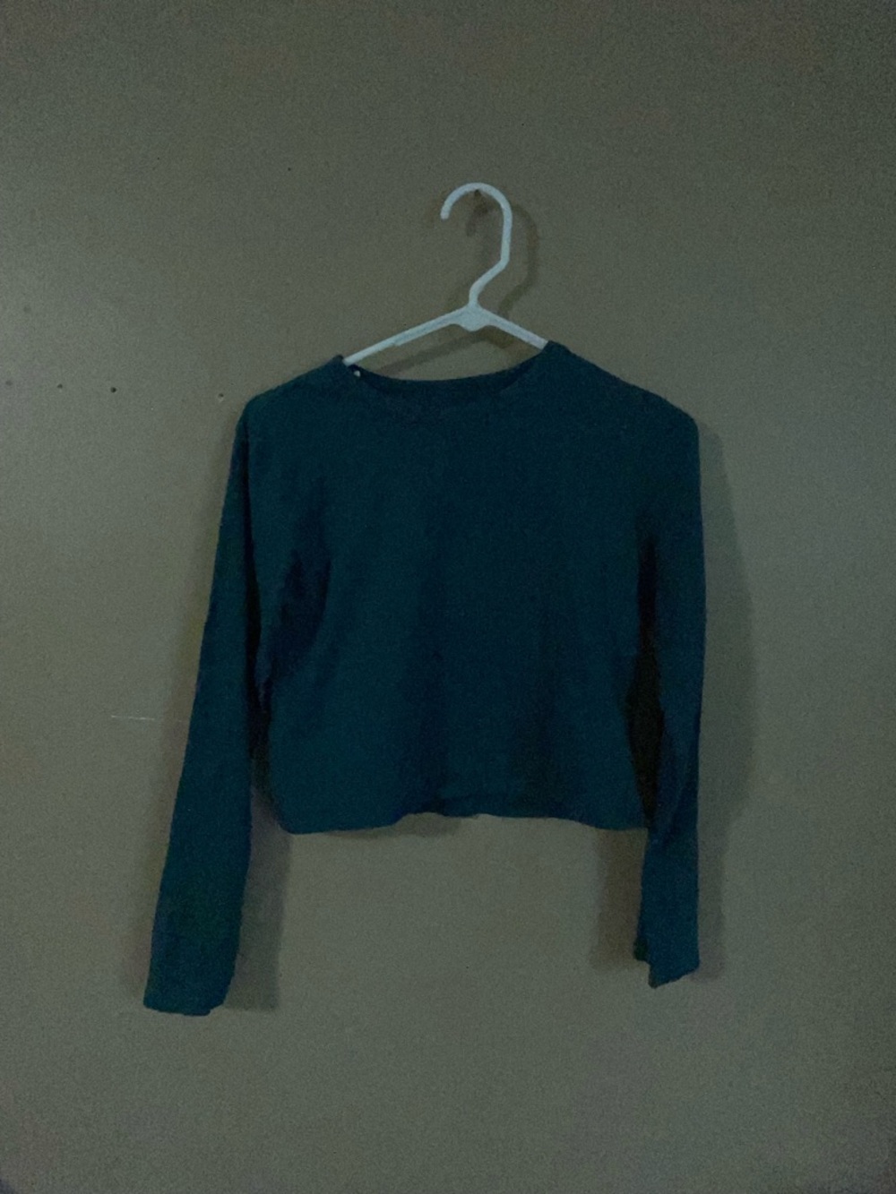 Wild Fable women’s teal crop tee shirt size XS